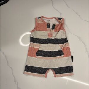 Little Bipsy Striped Romper